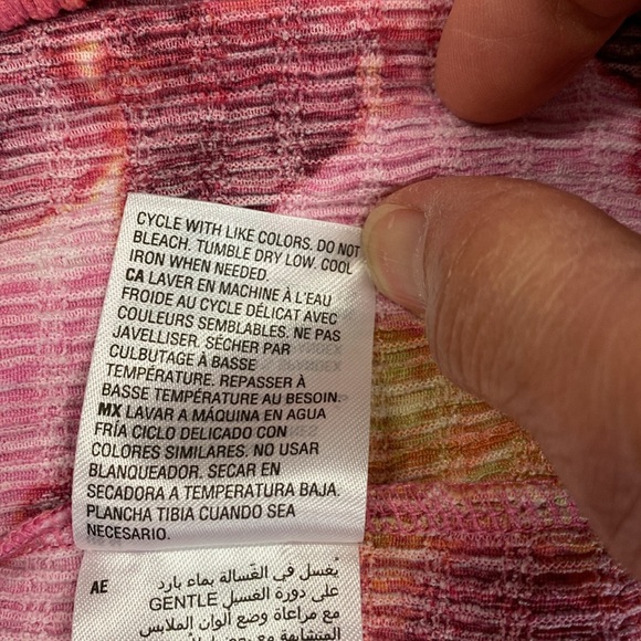 Bar III Pink Floral 2 Piece Pants Set - M - Picture 11 of 14